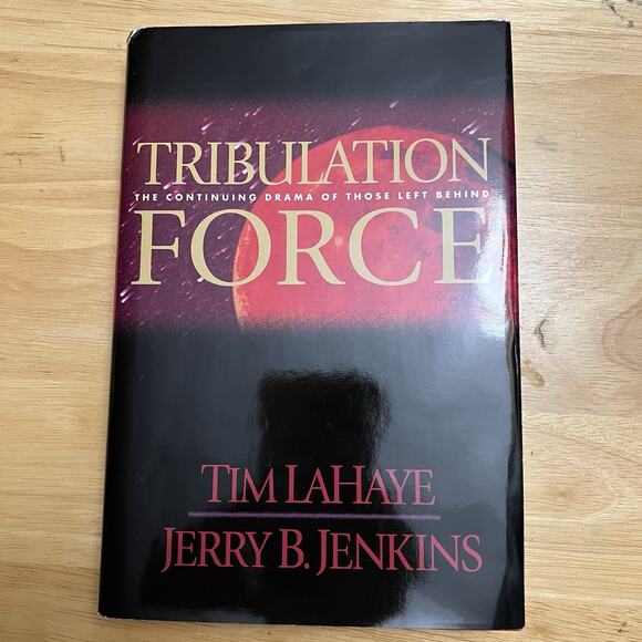 Left Behind Series Hardcover Book 2 Tribulation Force Tim LaHaye Jerry B Jenkins - Picture 1 of 7